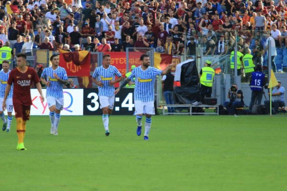 Roma takluk 0-2 dari tamunya SPAL