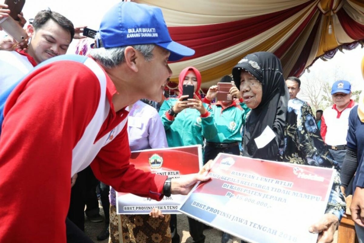 Ganjar kebut perbaikan rumah tidak layak huni