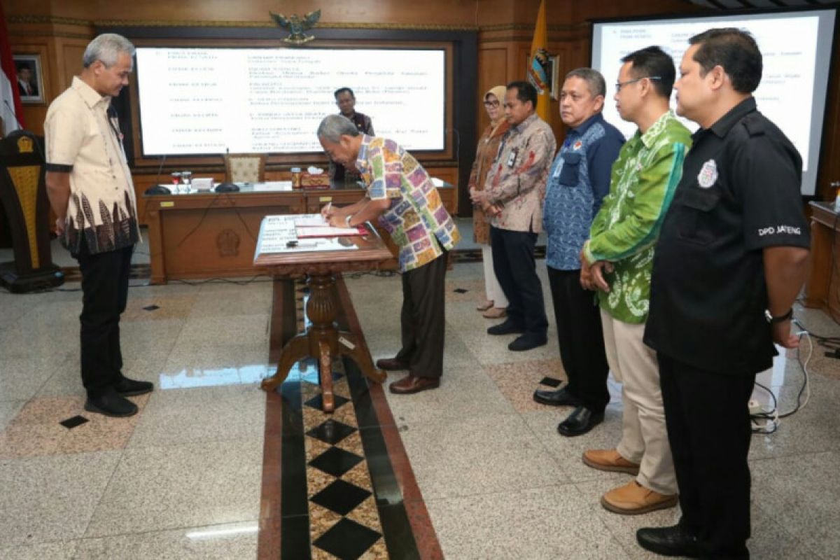 Pemprov Jateng teken kerja sama kembangan Borobudur