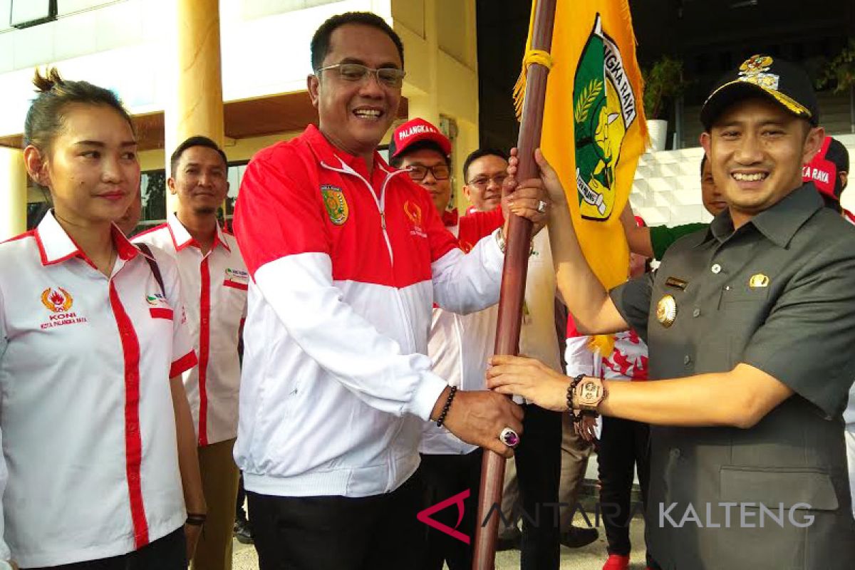 Palangka Raya ingin pertahankan juara umum di Porprov Kalteng