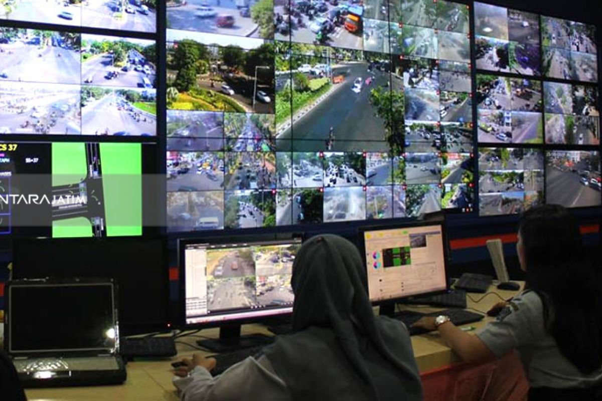 600 Titik CCTV di Surabaya Dilengkapi Alat Pendeteksi Wajah