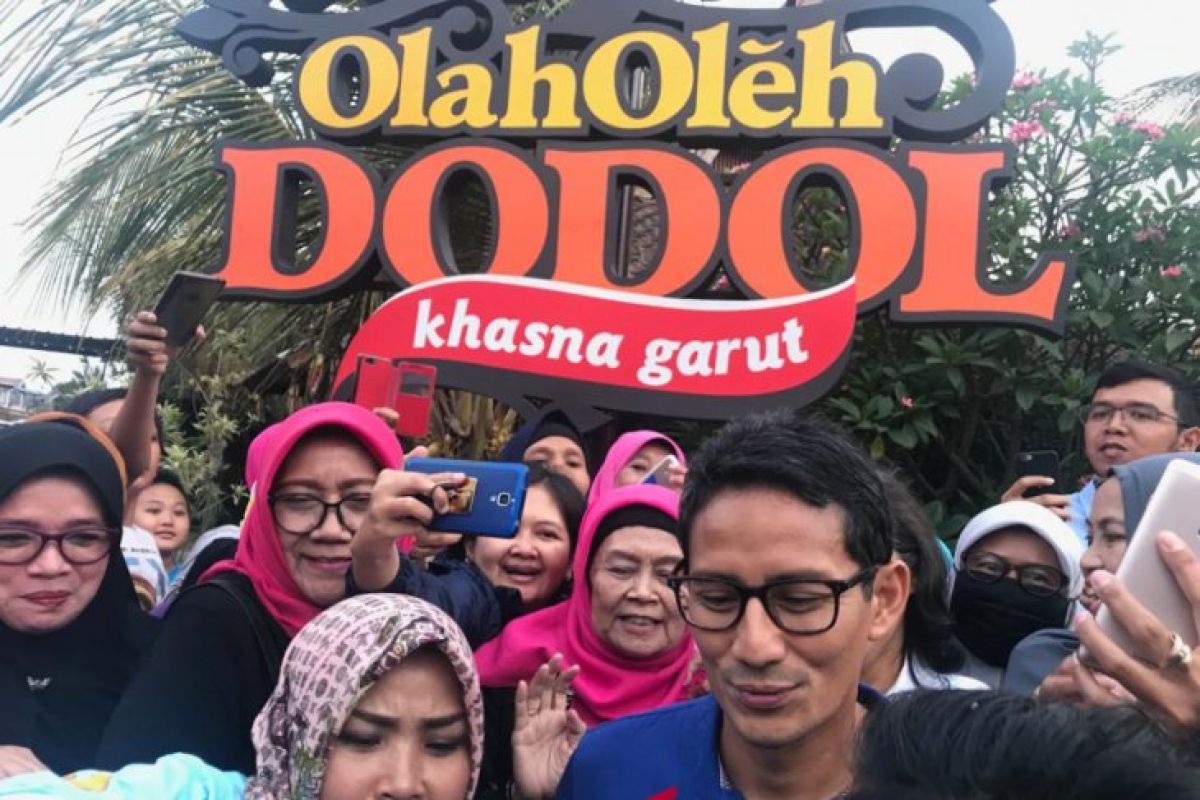 Sandiaga Uno ingin menjadikan dodol Garut mendunia