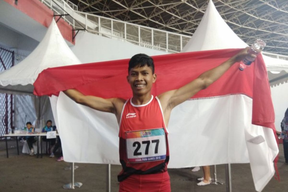 Sapto sumbang emas ketiga Indonesia dari para-atletik
