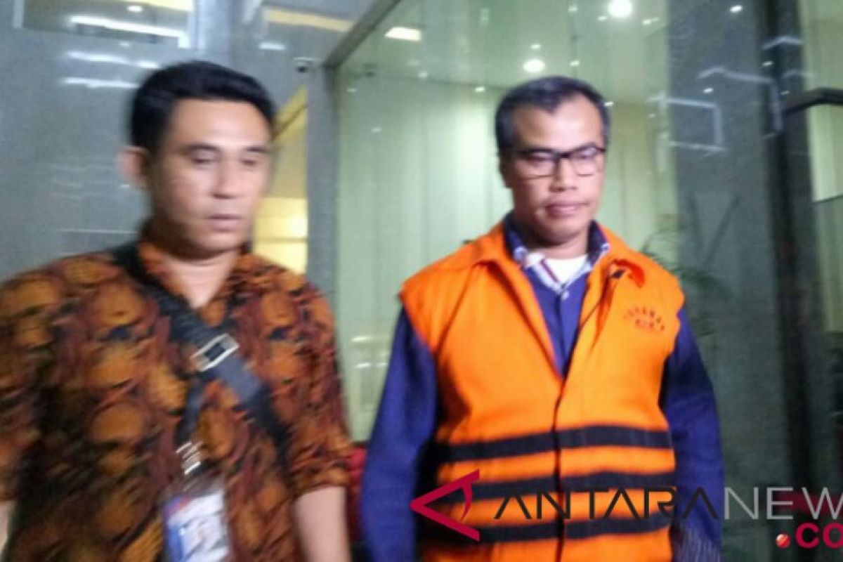 Satu tersangka suap DPRD Sumut ditahan KPK