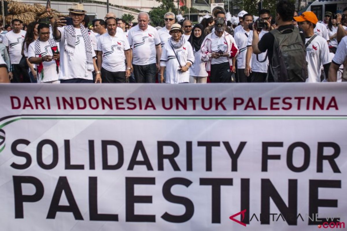 Kemenlu adakan Jalan Bersama untuk Kemerdekaan Palestina