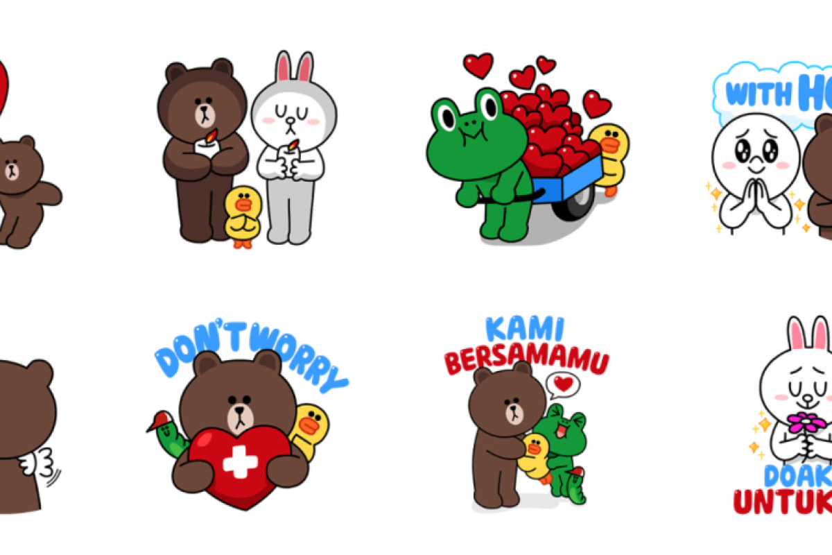 LINE Indonesia buka donasi bencana Sulteng lewat stiker