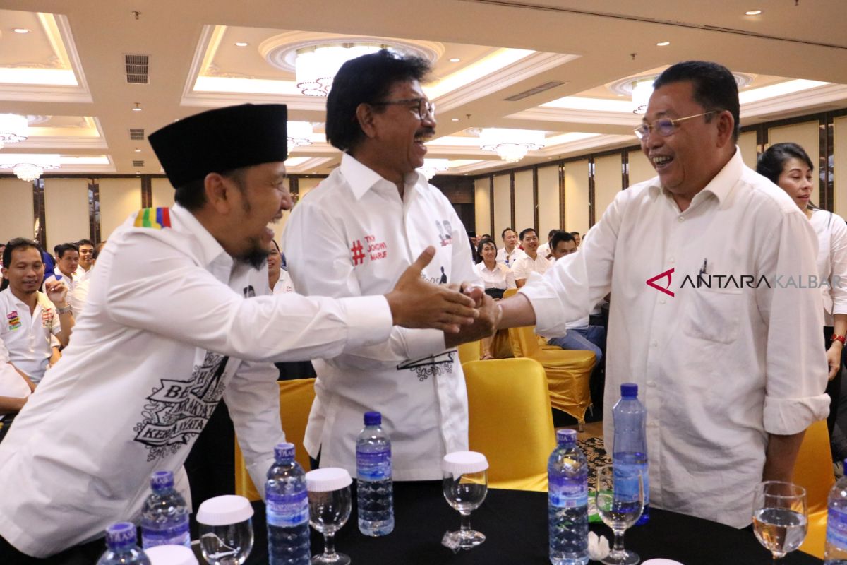 Jokowi minta TKN dan TKD terus jaga persatuan
