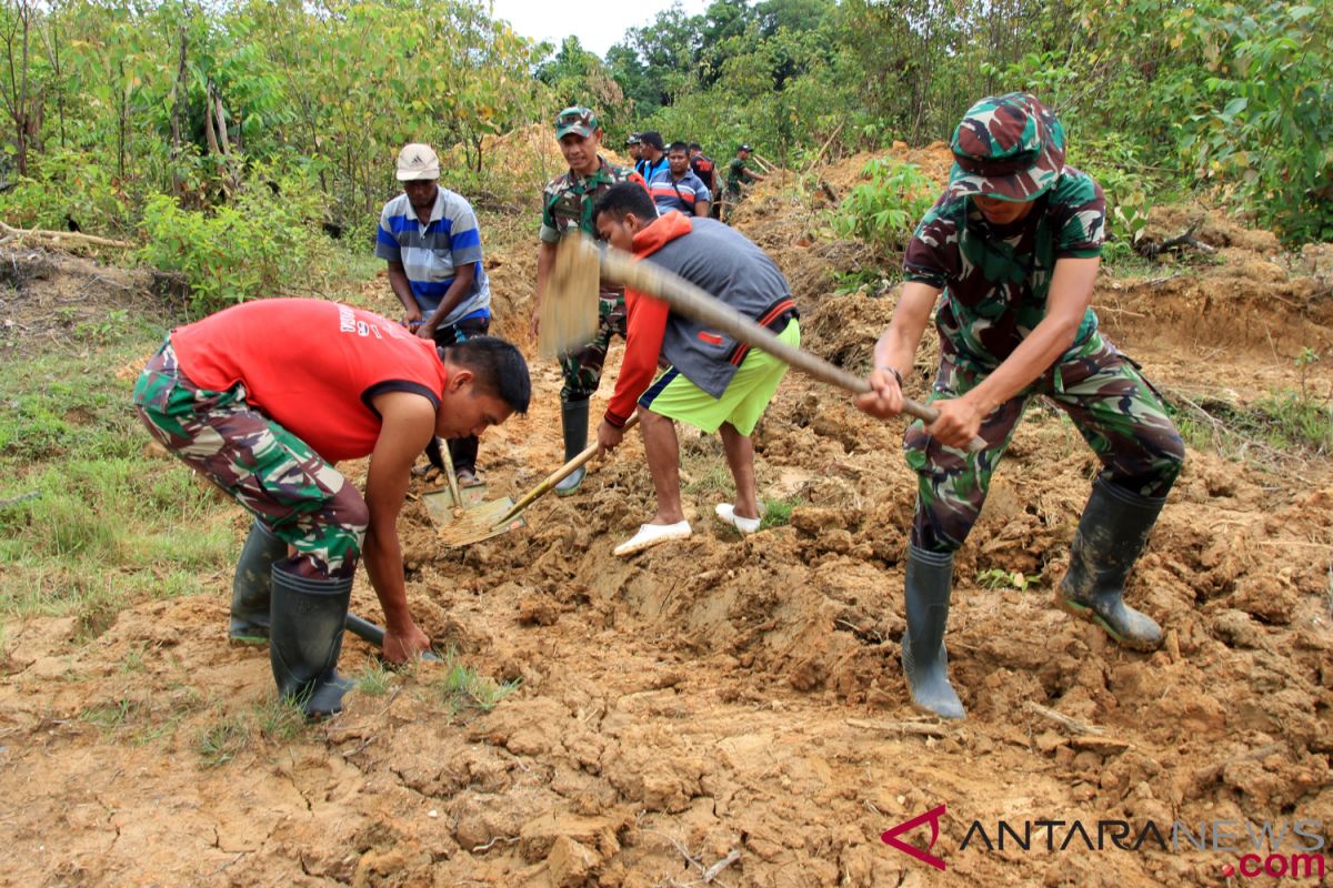 Keinginan program TNI membangun kampung di Tulang Bawang-Lampung diapresiasi Danrem Gatam