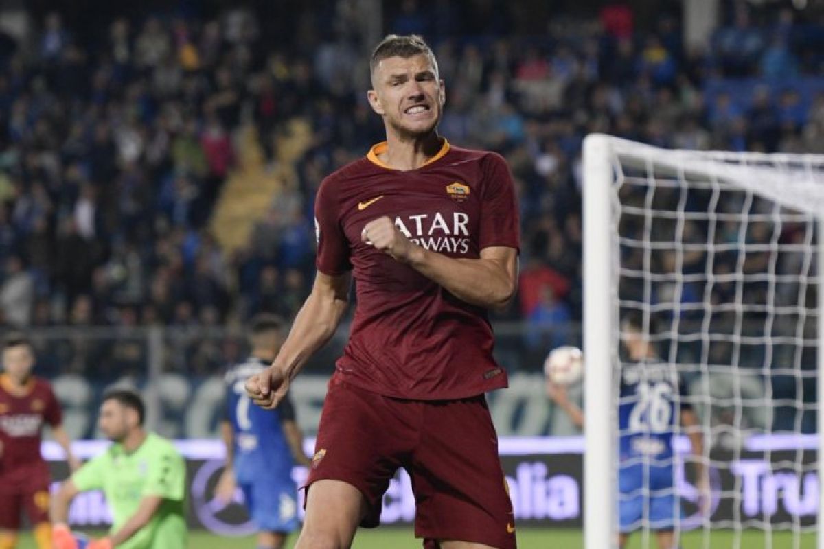 Dzeko aktor kemenangan 3-0 Roma atas CSKA