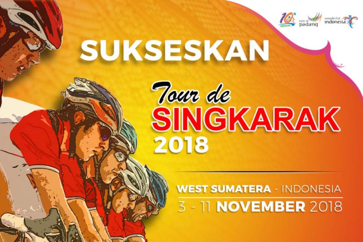 Masyarakat Bukittinggi antusias saksikan start Tour de Singkarak 2018