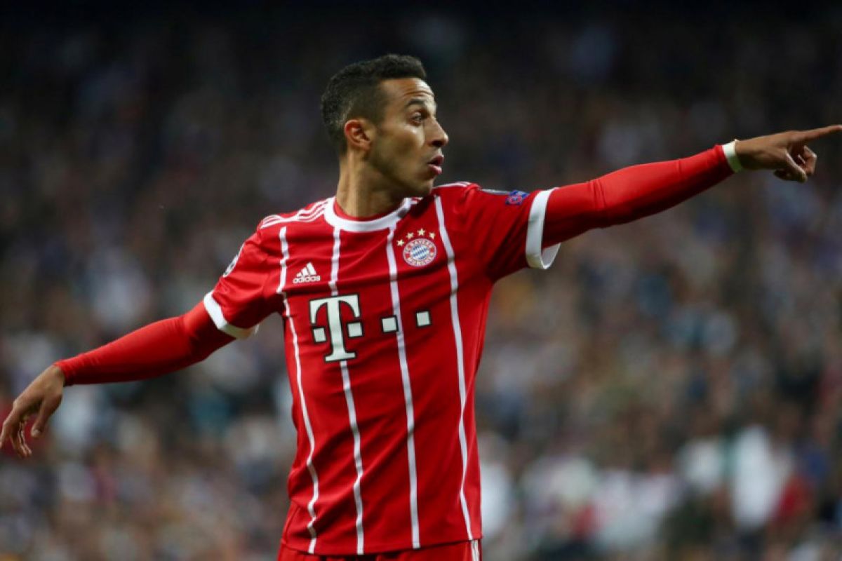 Thiago Alcantara dilaporkan perpanjang kontrak di Bayern