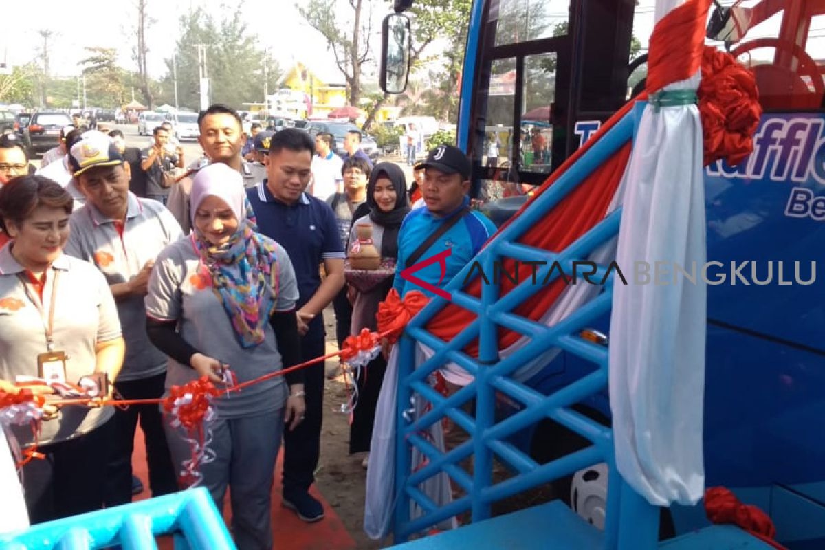 Bus Trans Raflesia Bengkulu kembali beroperasi