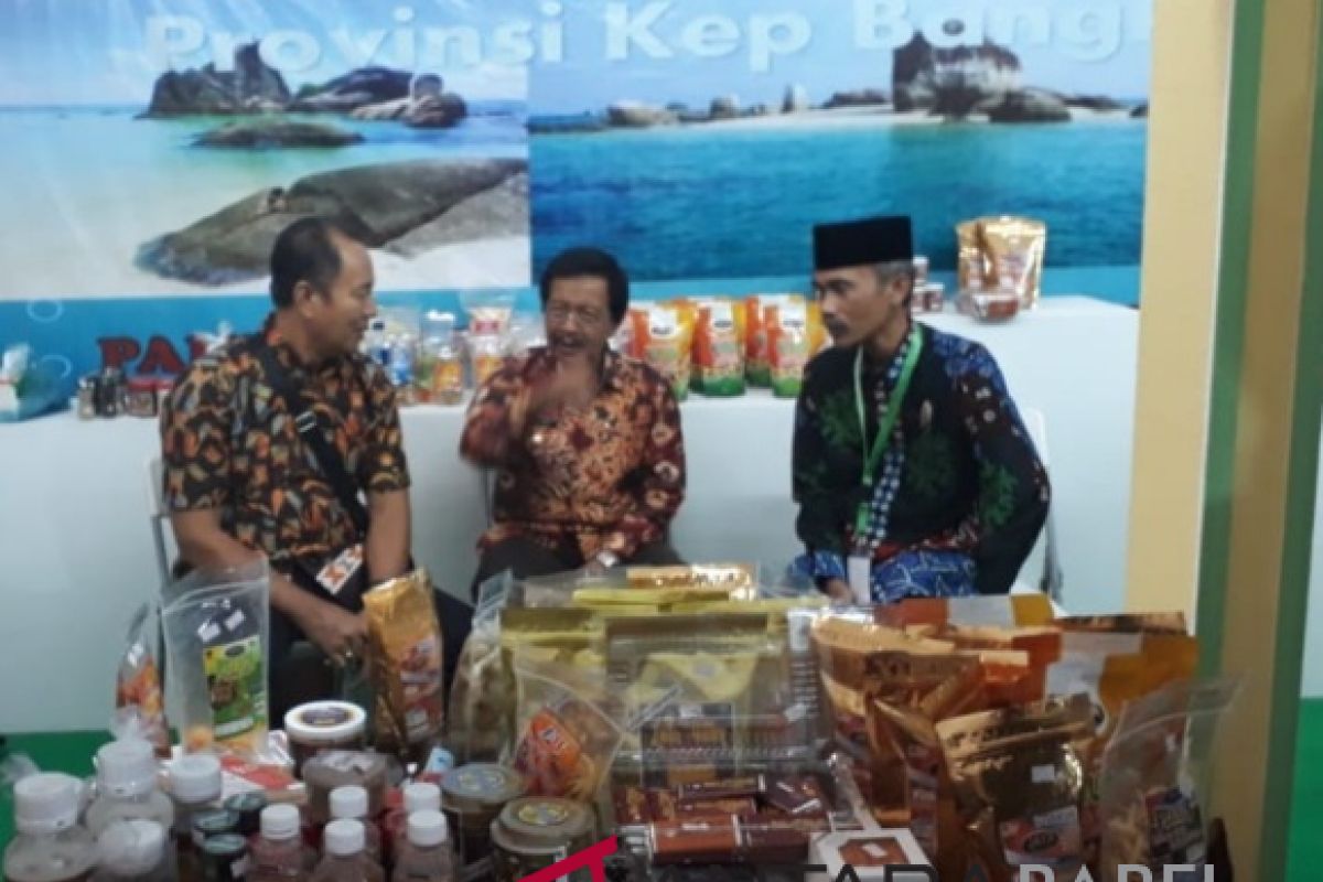 Babel pamerkan produk UMKM di Pameran Halal Food MTQ Nasional XXVI