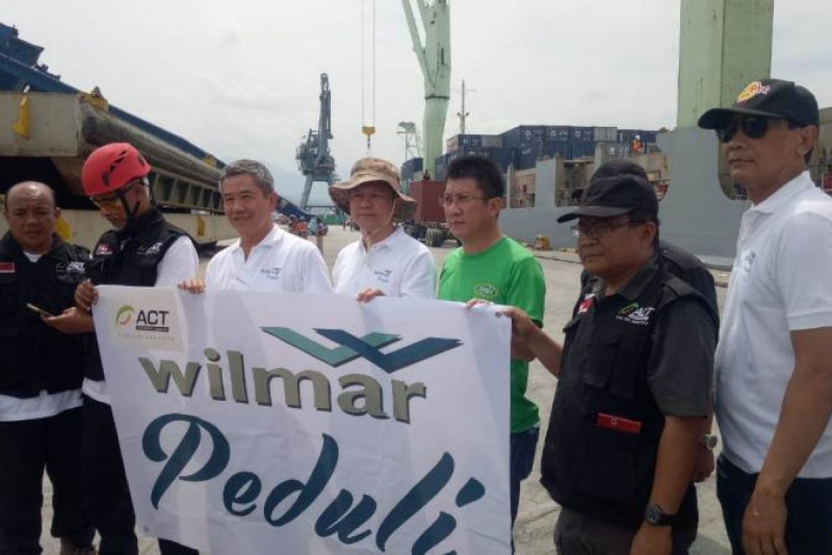 Wilmar Nabati Indonesia bantu logistik untuk Sulteng senilai Rp2 miliar.