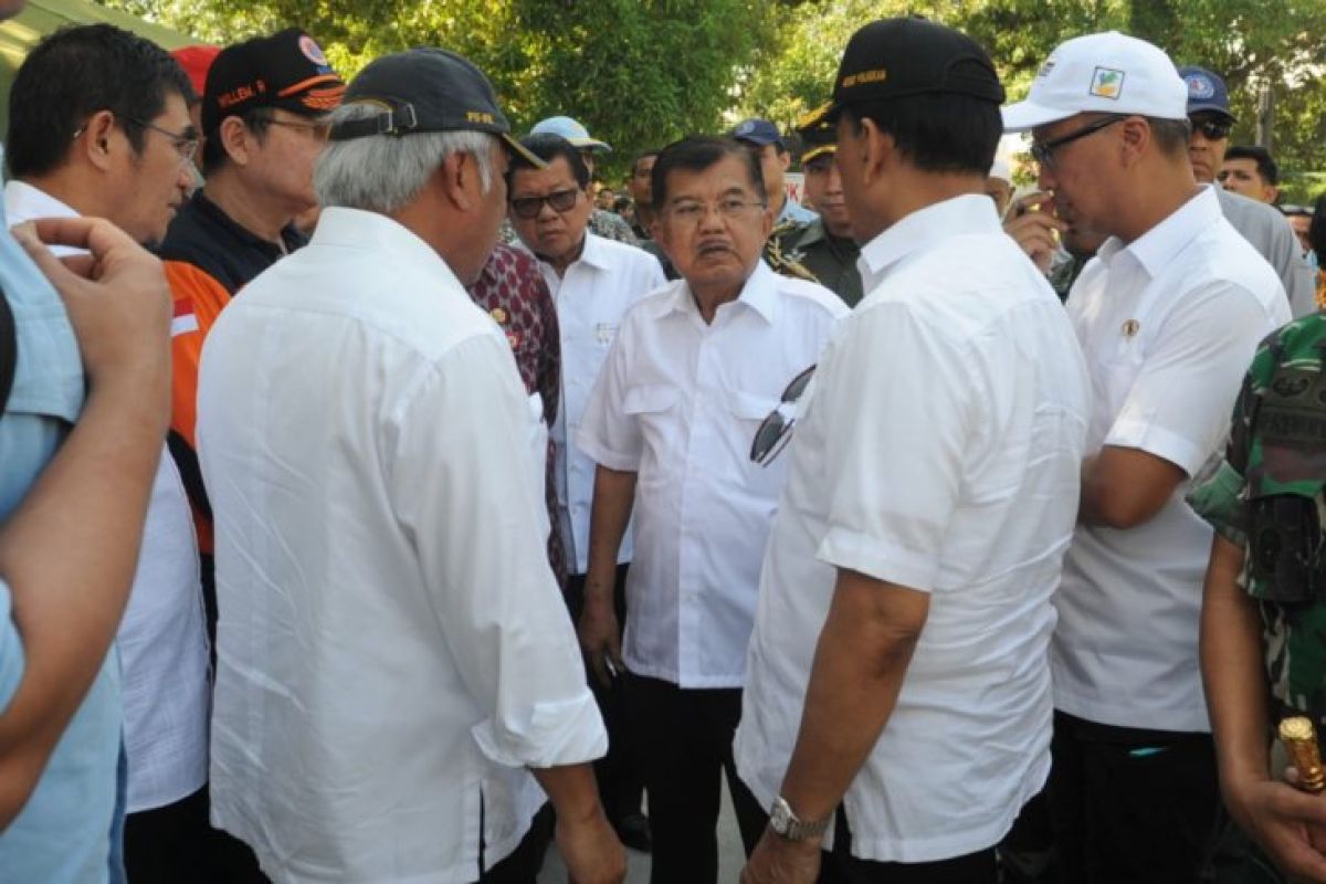 Vice President M Jusuf Kalla pays a working visit to Bali