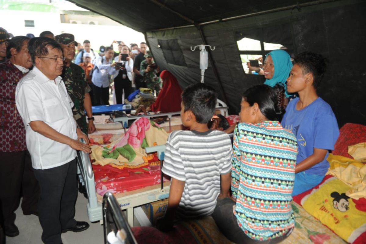 Wapres sampaikan bantuan penting saat ini peralatan rumah tangga