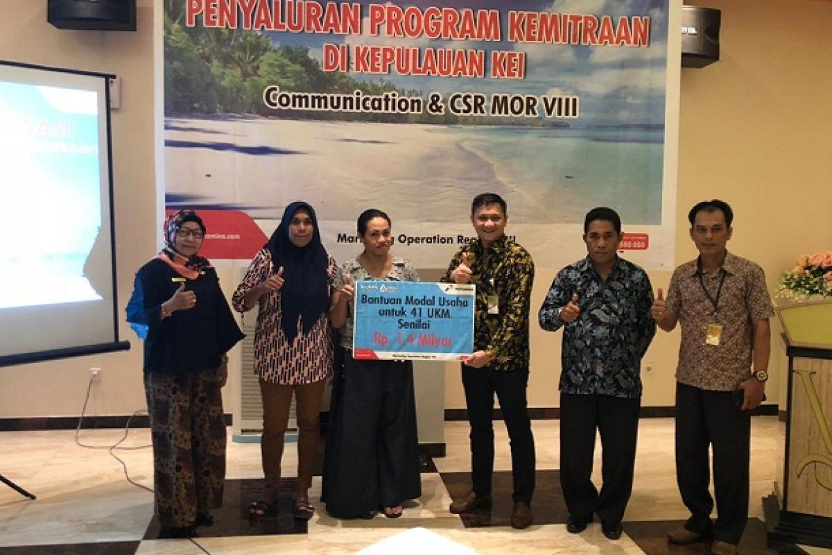 Pertamina Maluku-Papua dorong pengembangan UMKM di Tual