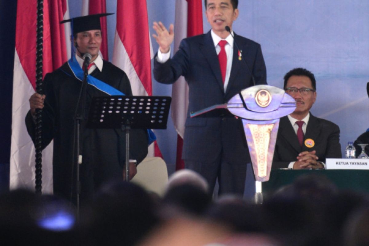 Jokowi ingatkan rivalitas tak bersifat destruktif