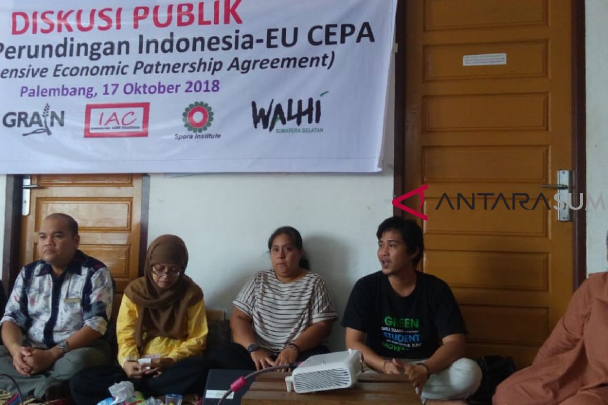 Walhi kritisi perundingan Indonesia-Uni Eropa di Palembang