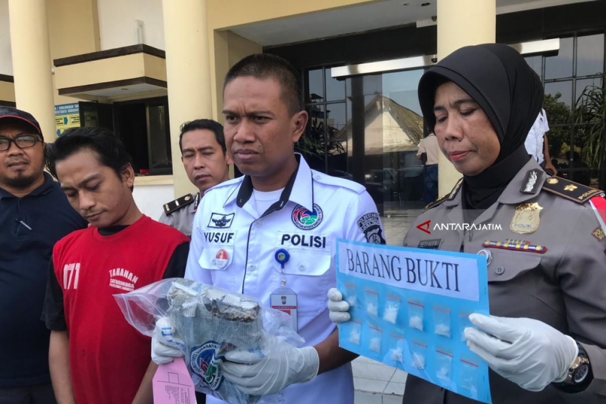 Polisi Tangkap Pengedar Narkoba Jaringan Lapas Pamekasan