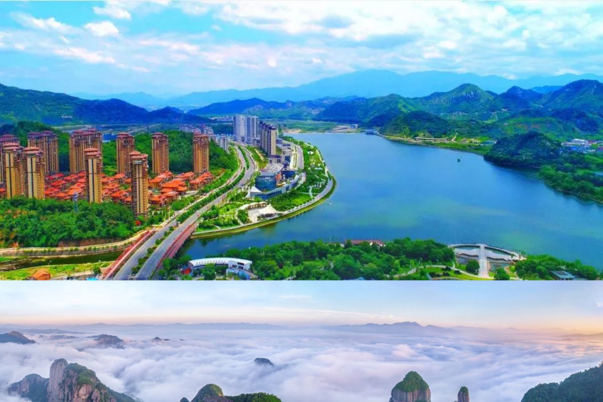 Zhejiang Xianju creates a county model of "Beautiful China" with green development