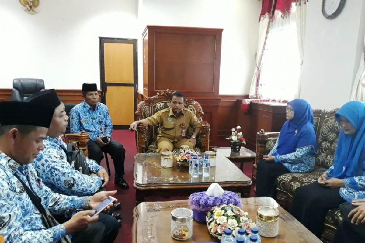 Sejumlah ASN Pariaman ikuti MTQ KORPRI tingkat provinsi di Padang
