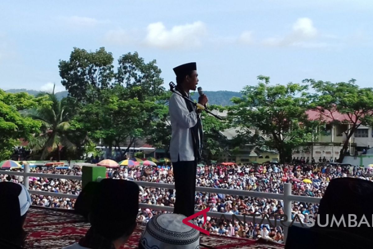 Pesan UAS untuk warga Kota Solok