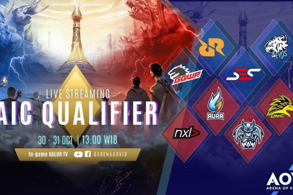 8 tim AOV bertarung untuk wakili Indonesia di AIC 2018