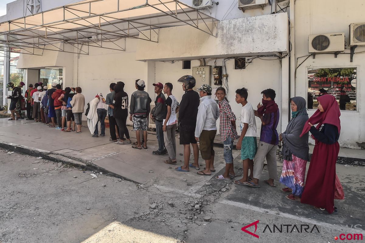 Korban bencana yang eksodus tetap dapat bantuan