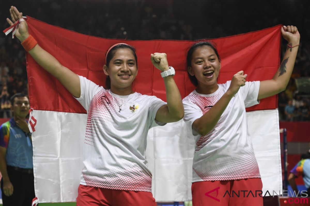 Indonesia women`s doubles grab second gold in badminton