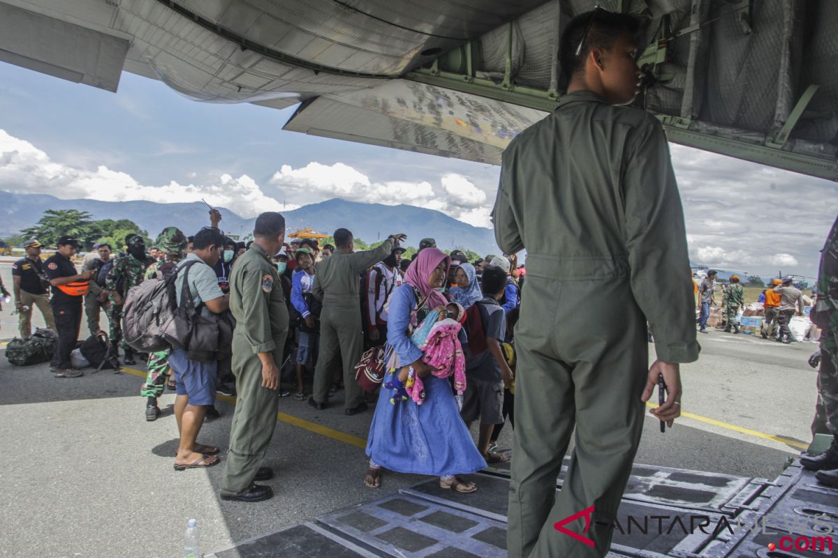 Terminal sementara bandara Palu sudah berfungsi