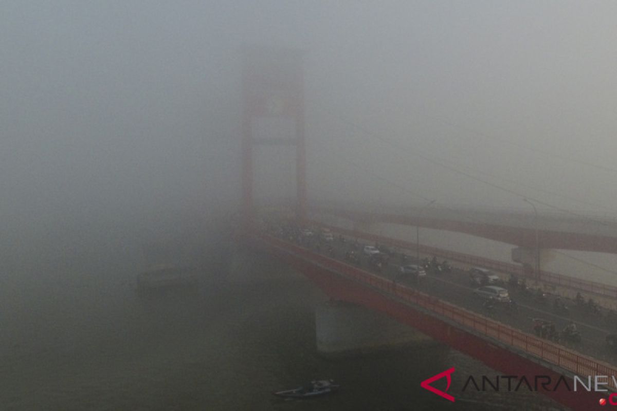 Ada 35 tersangka kasus kebakaran hutan di Riau