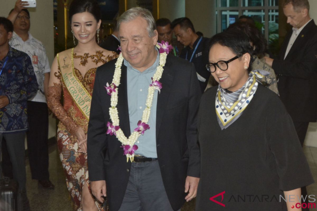 Sekjen PBB tiba di Bali untuk hadiri ASEAN Leaders Gathering