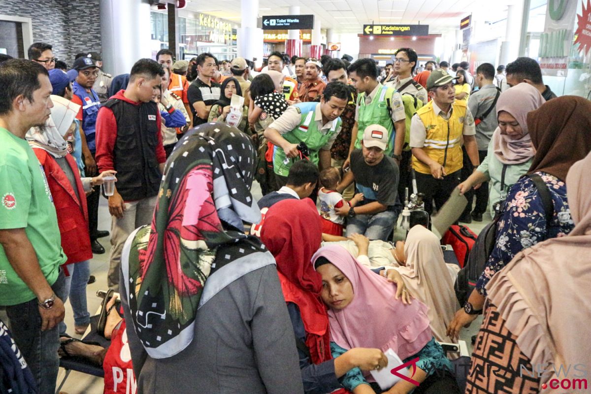 Keluarga terima jenazah tiga korban JT 610 di Pangkalpinang