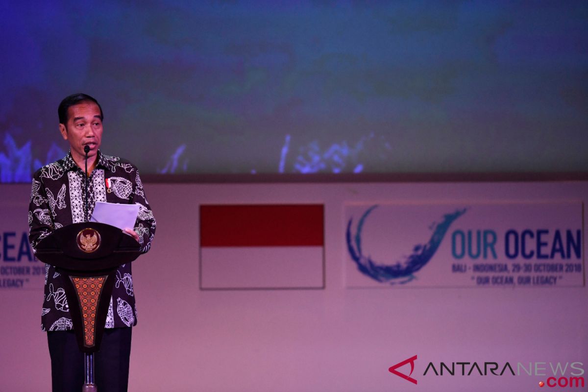 "Sea, ocean are our future," President Jokowi says