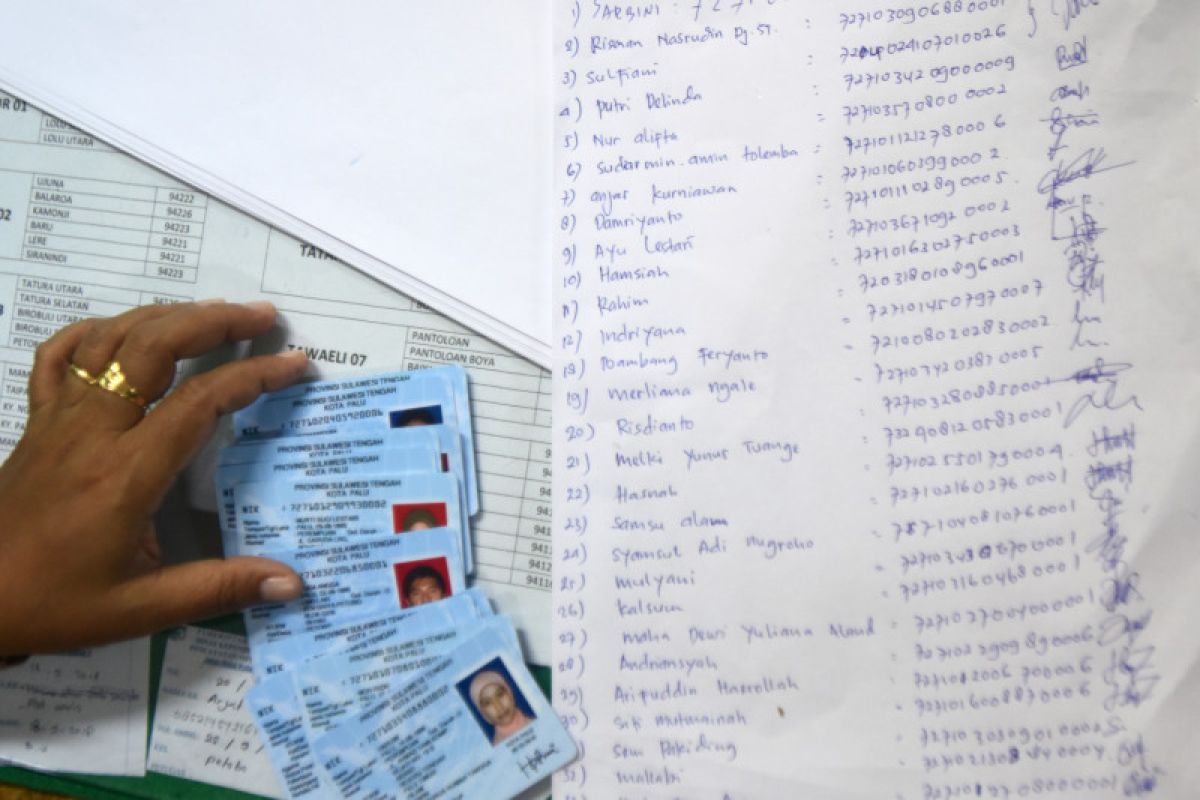 Lurah-lurah di Palu diminta evaluasi data pengungsi