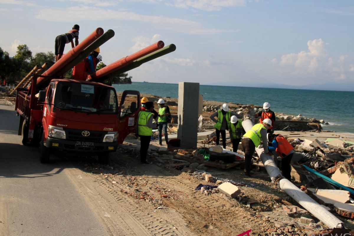 PLN nyalakan kembali listrik di Donggala pascagempa