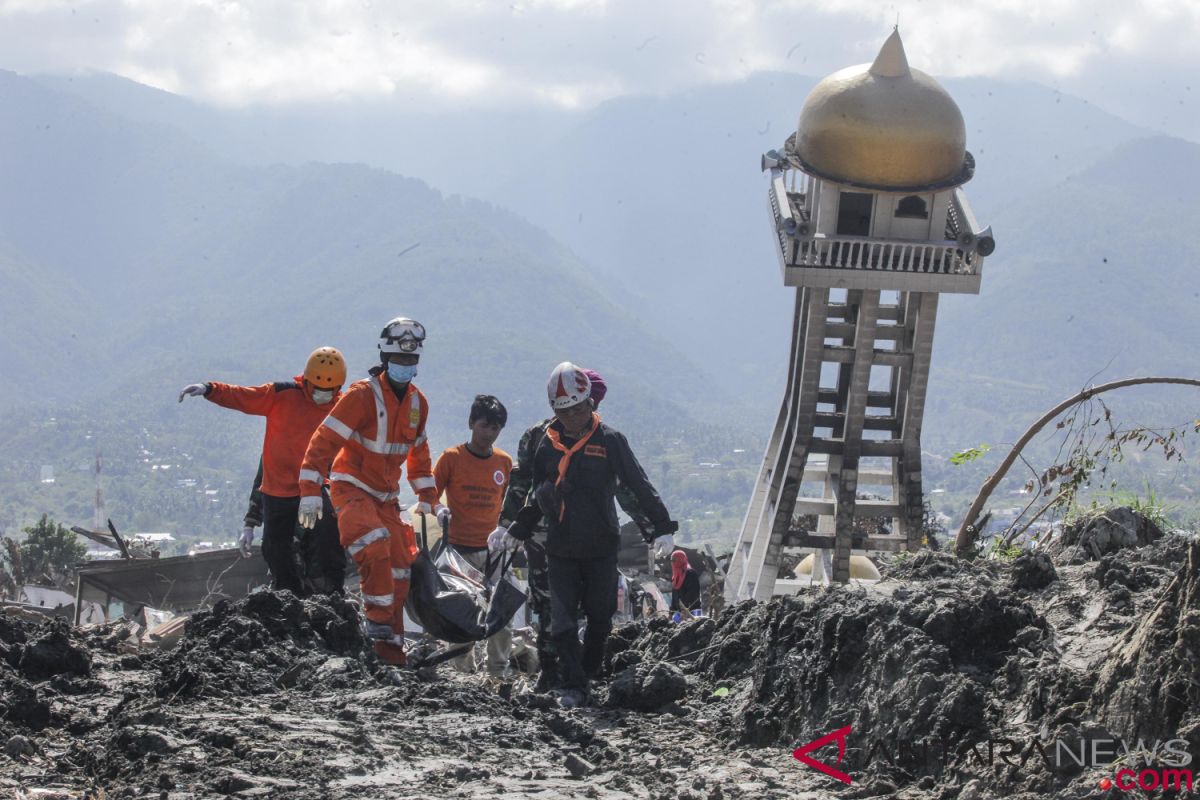 Kogasgabpad: Korban meninggal gempa Sulteng 2.002 orang