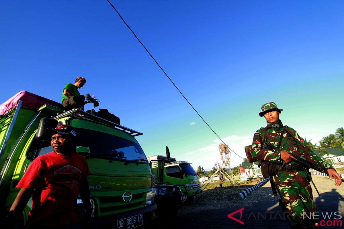 Korban kebakaran Gorontalo mendapat bantuan Korem 133