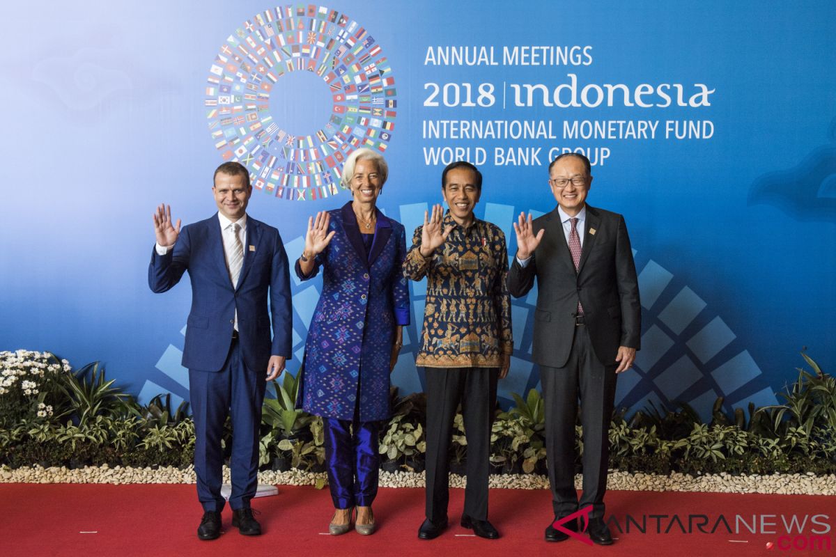 IMF-WB Puji Pesan Jokowi Soal Ancaman Kompetisi Negara Maju