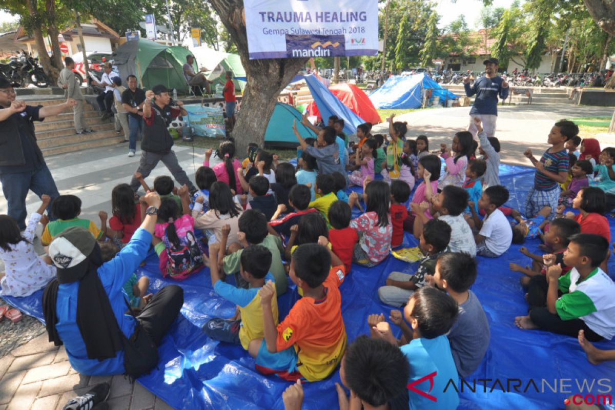 Pemerintah datangkan psikolog untuk anak-anak korban gempa