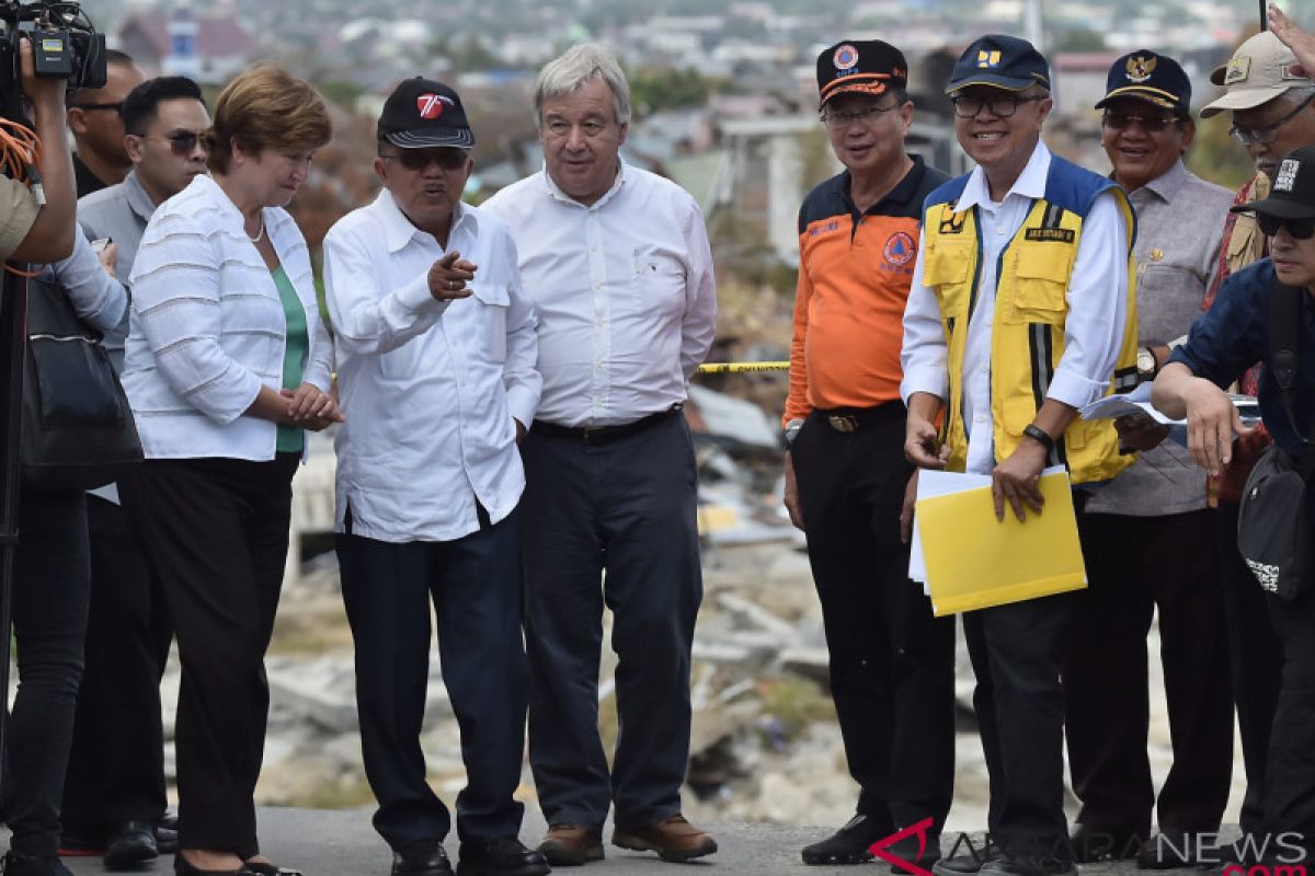 Wapres kunjungi Palu, pimpin rakor rekonstruksi