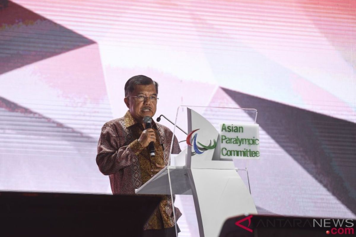 Jusuf Kalla: Atlet Asian Para Games pemenang kemanusiaan
