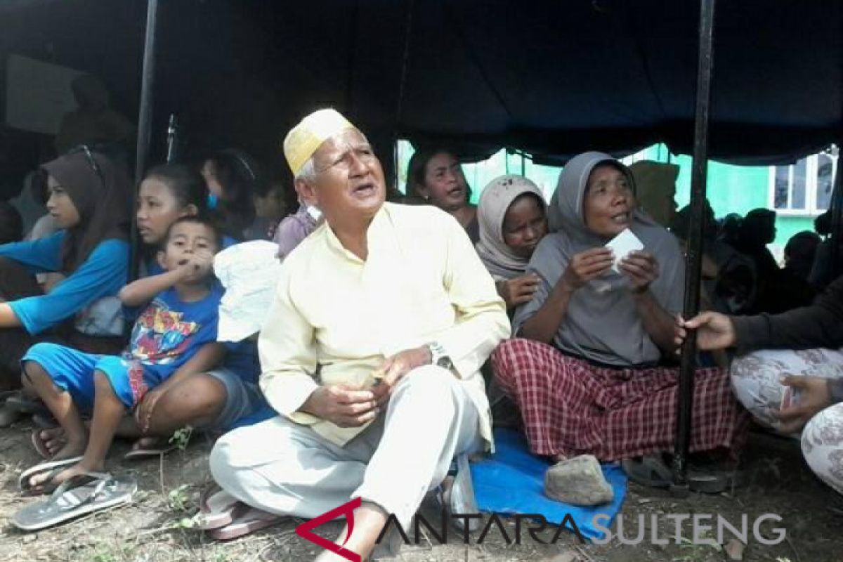 Sejumlah korban gempa Palu mengeluh belum terdata