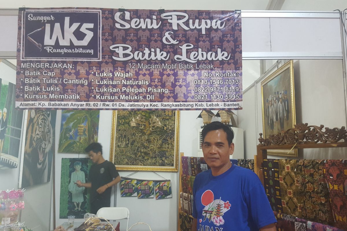 Batik  Lebak Dilirik Pasar Mancanegara