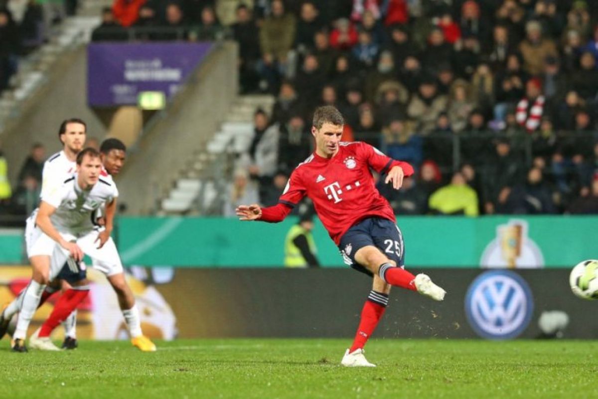 Bayern Muenchen susah payah kalahkan klub divisi empat