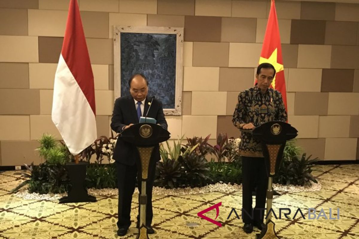 Presiden Jokowi gelar pertemuan bilateral dengan PM Vietnam
