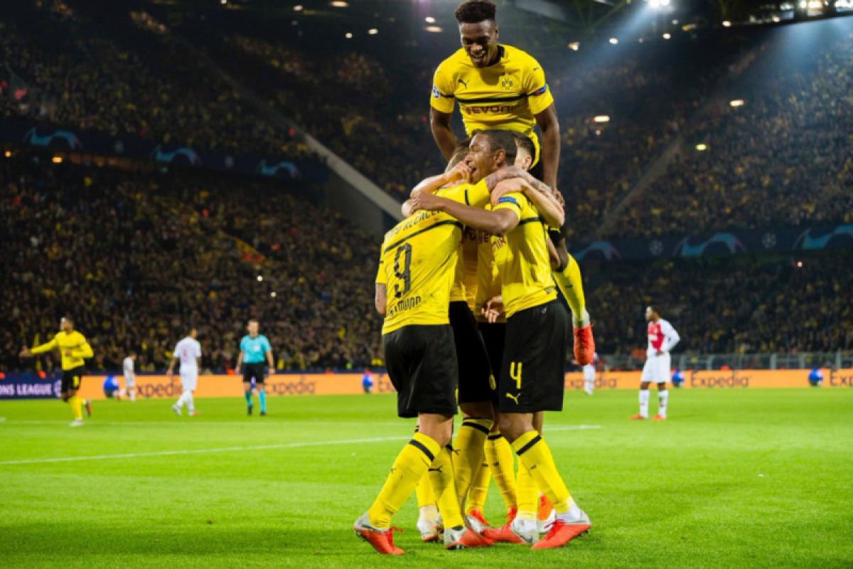 Hasil dan klasemen Grup A, Dortmund dan Atletico belum terbendung