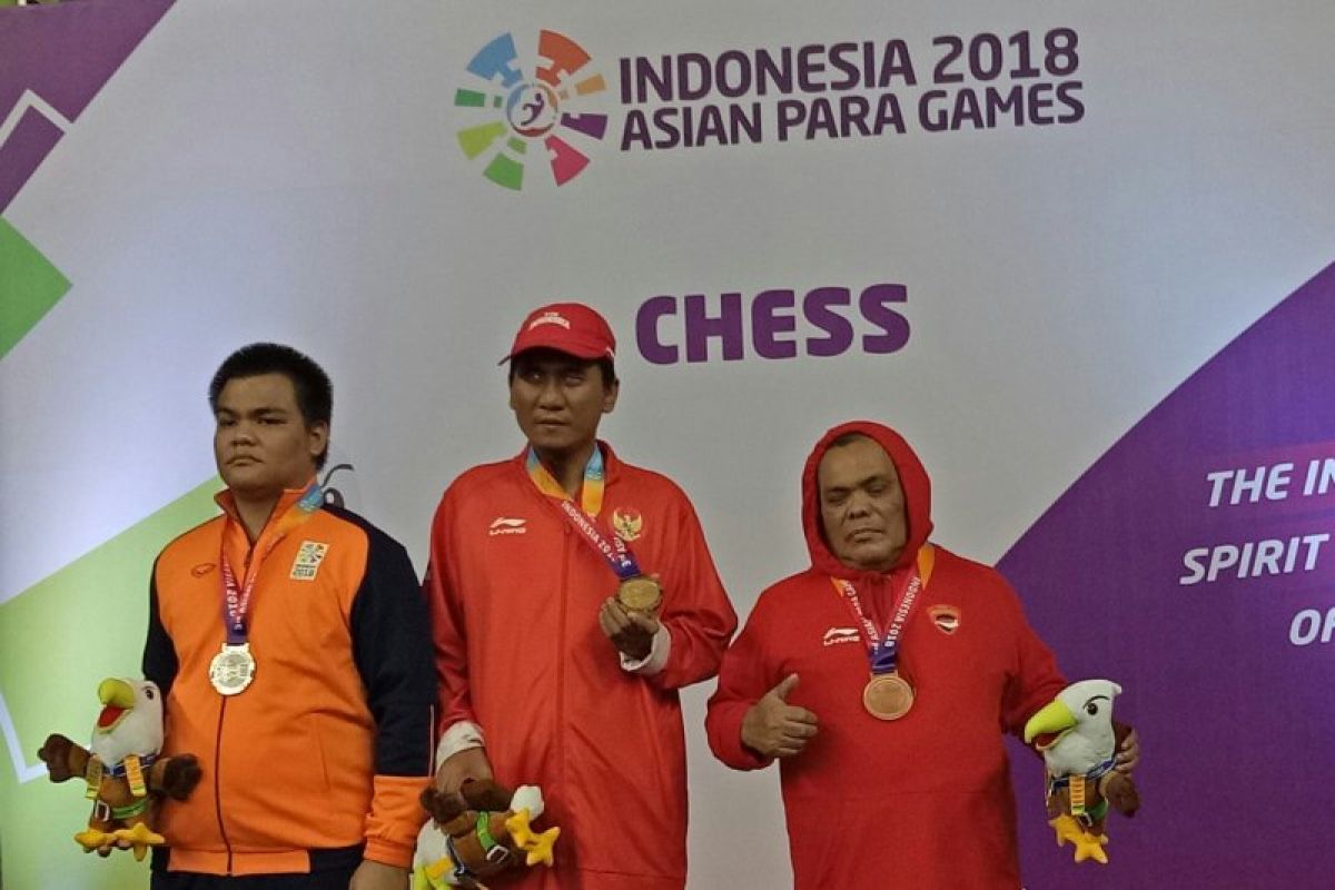 Asian Para Games - Indonesia borong enam medali emas cabang catur