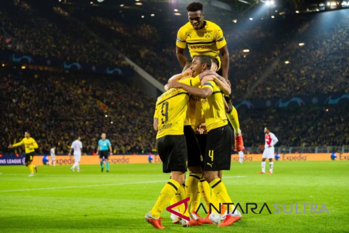 Hasil dan klasemen Grup A, Dortmund dan Atletico belum terbendung